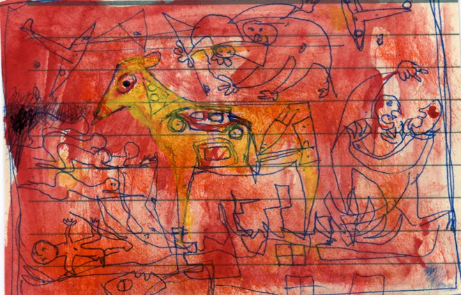 Animal - Bull - Man - War