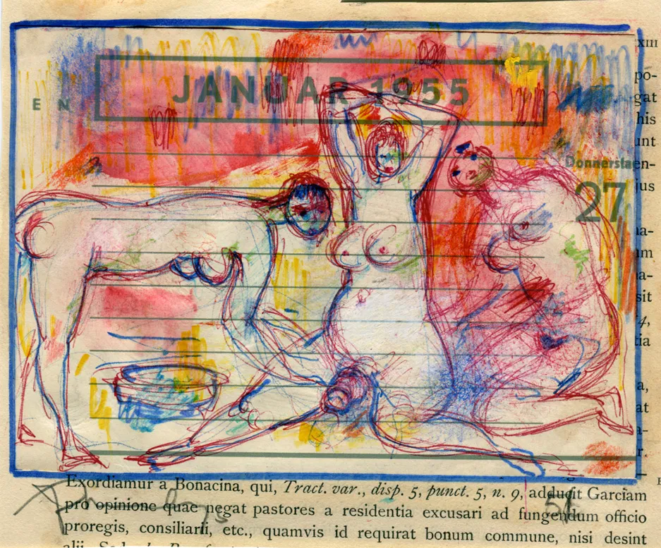 Birth - Dated - Nude - Signed - Woman