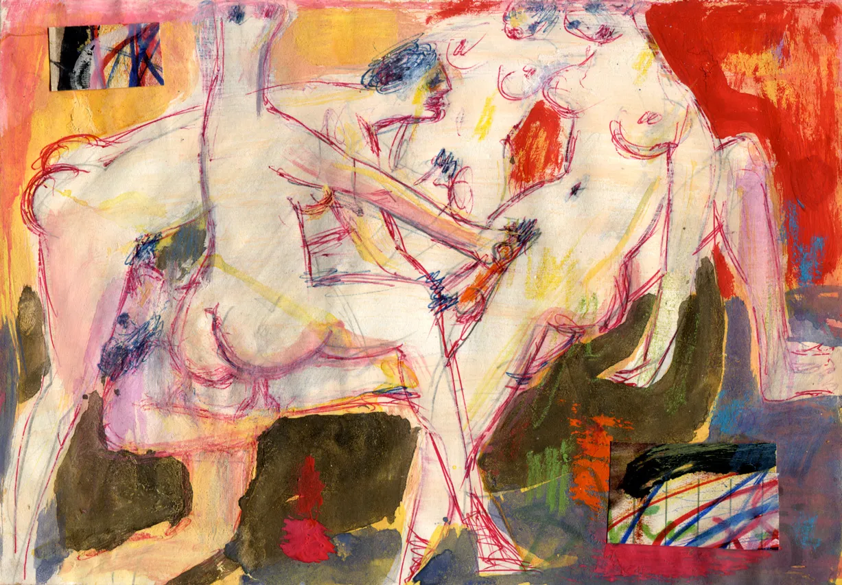 Collage - Couple - Man - Nude - Woman