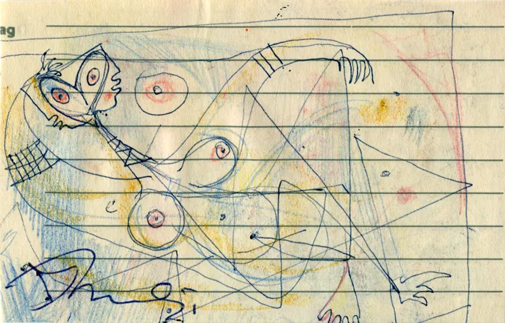 Calendar - Nude - Signed - Woman