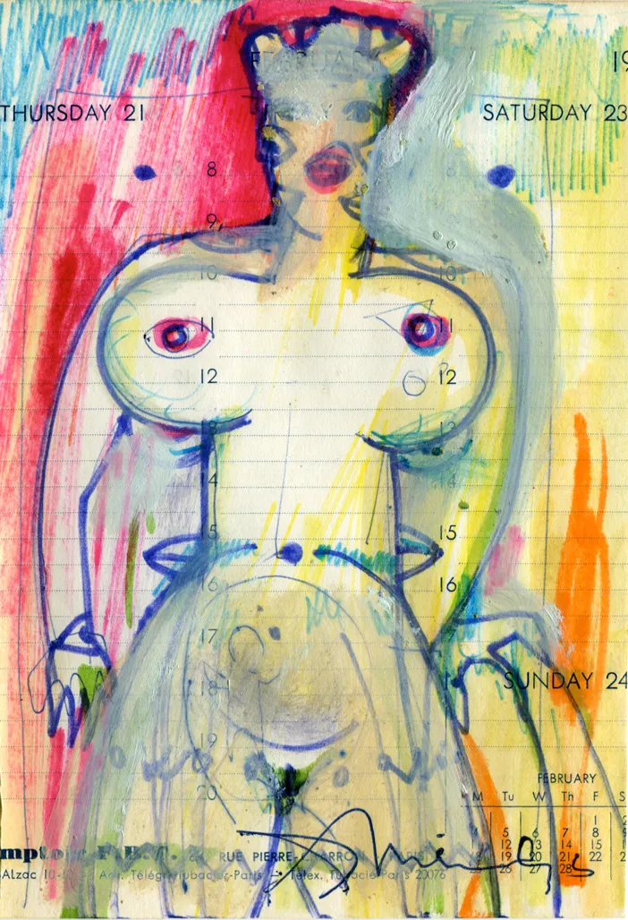 Calendar - Nude