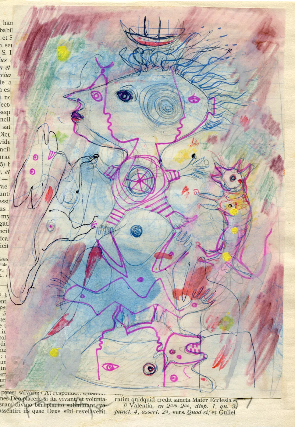 Animal - Dated - Ship - Signed