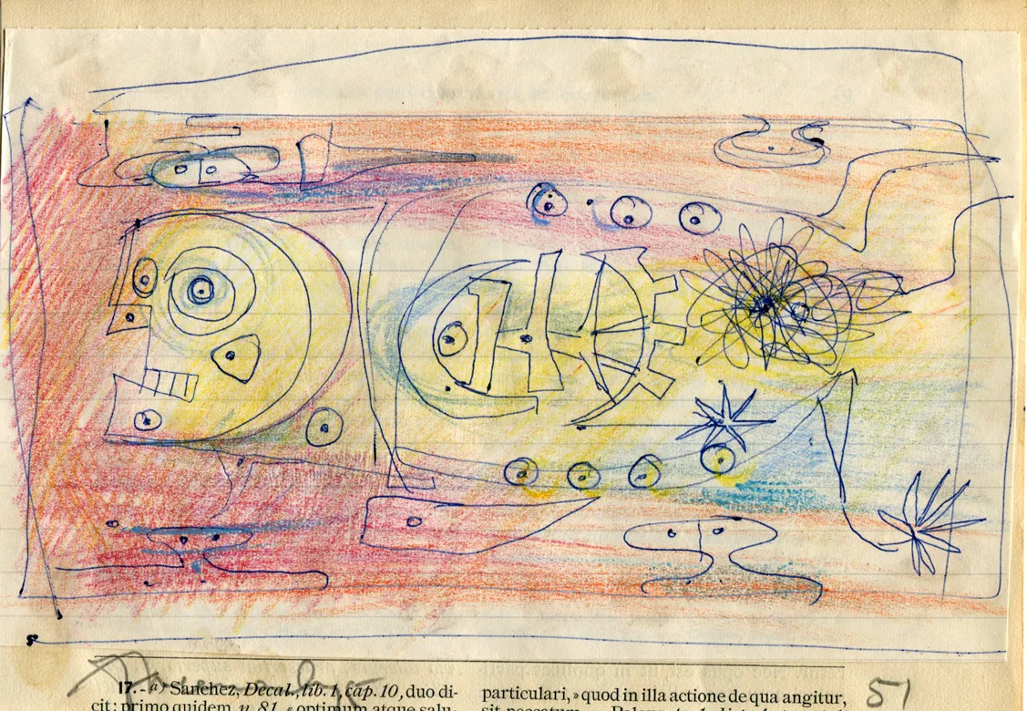 Dated - Figure - Machine - Signed
