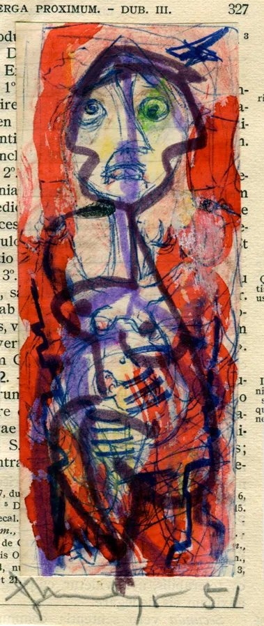 Dated - Figure - Signed
