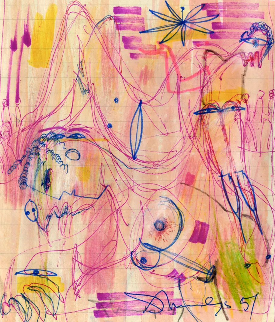 Dated - Nude - Signed - Woman