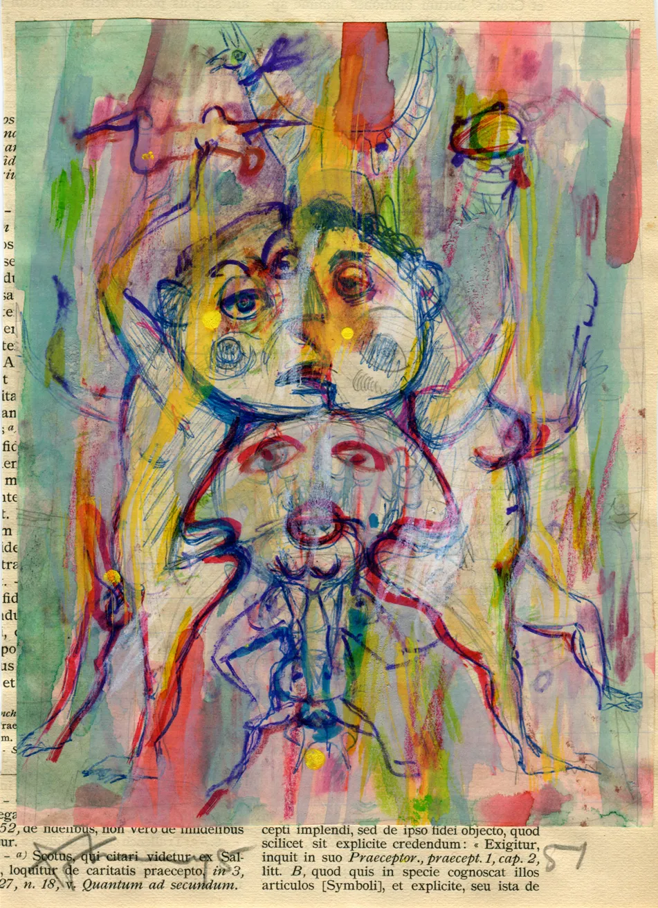Animal - Dated - Nude - Signed
