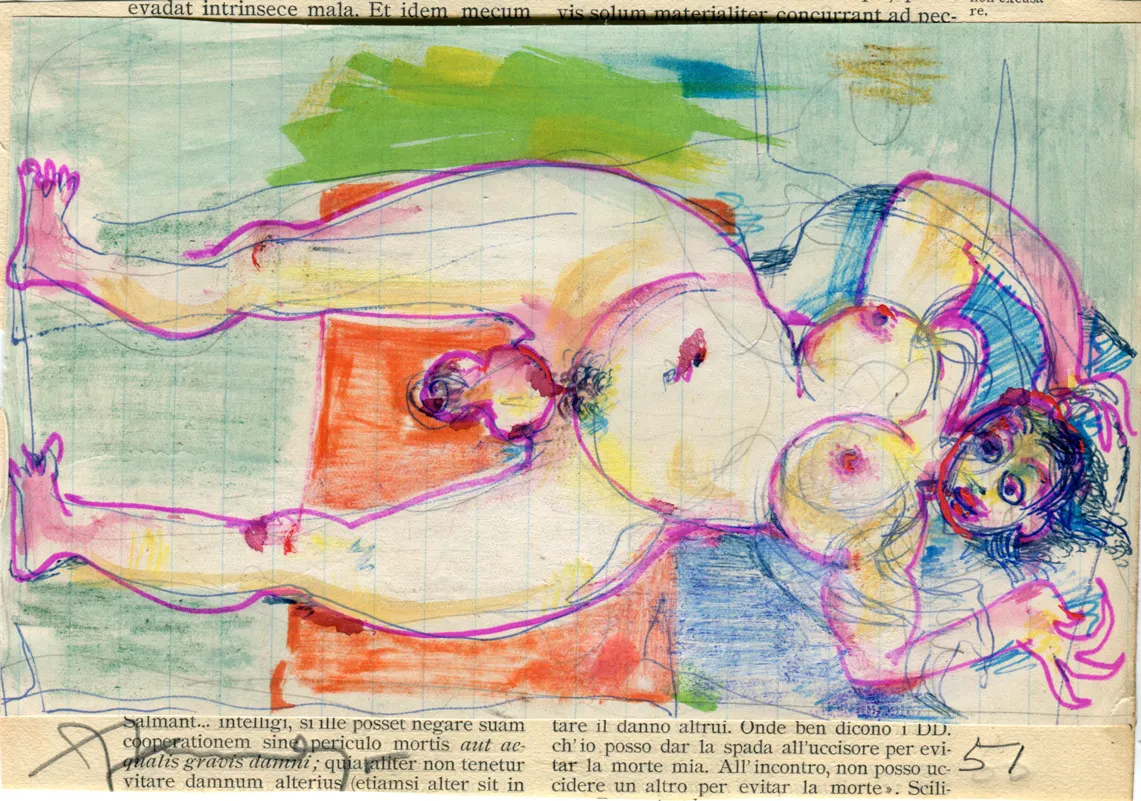 Birth - Dated - Nude - Signed - Woman