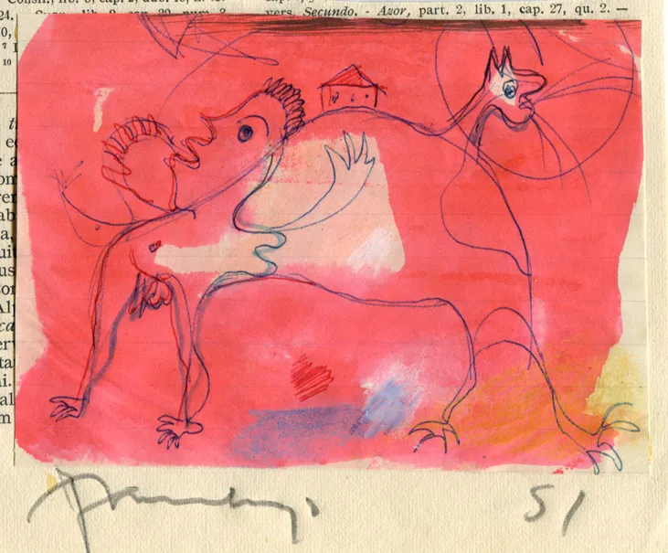 Animal - Cat - Dated - Signed