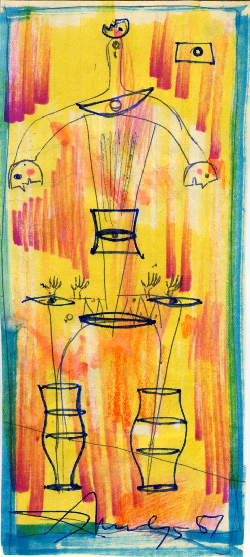 Dated - Figure - Signed