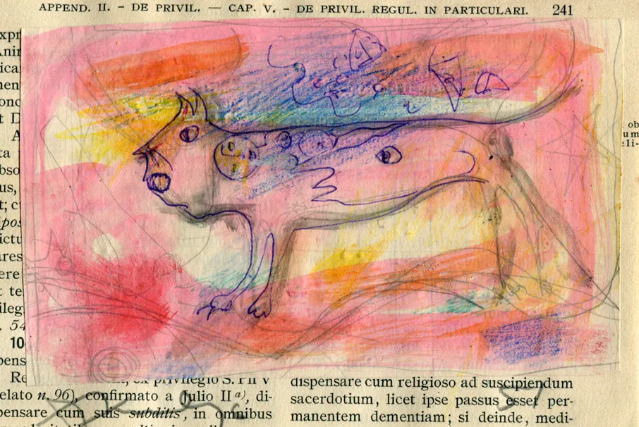 Animal - Dated - Signed