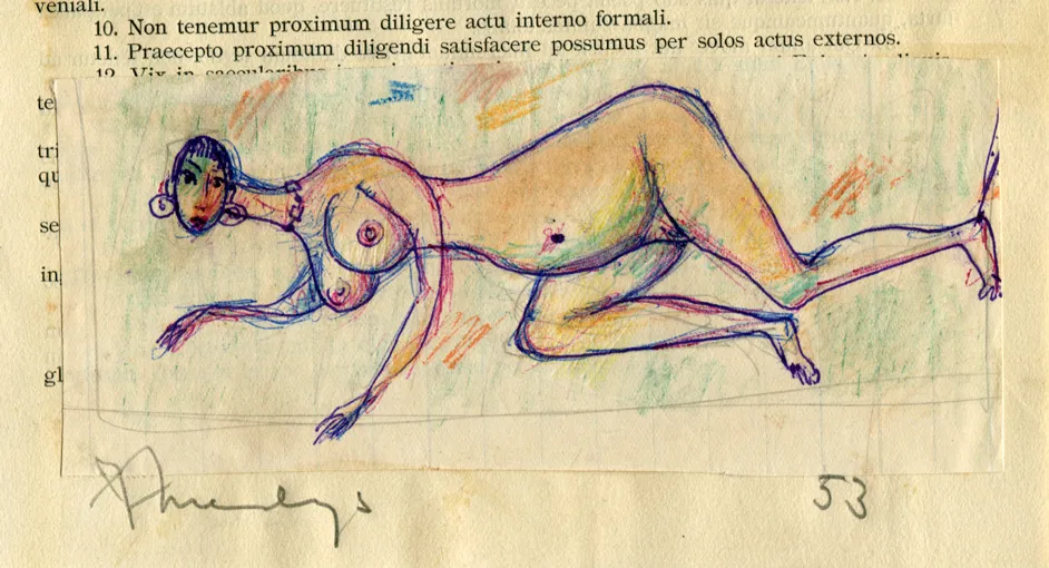 Dated - Nude - Signed - Woman