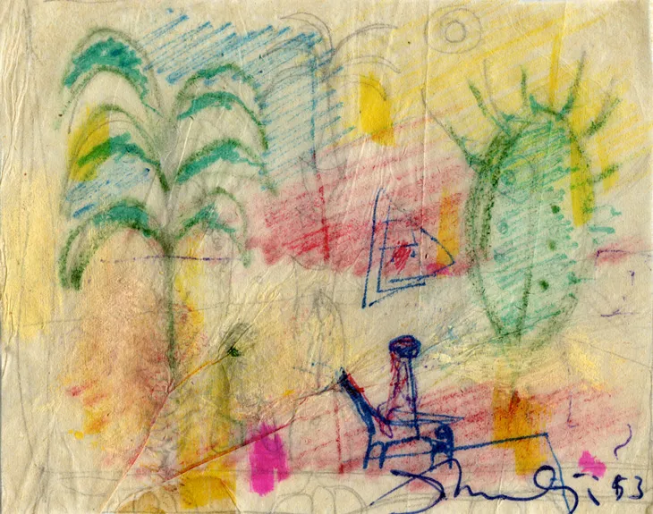 Dated - North-Africa - Signed