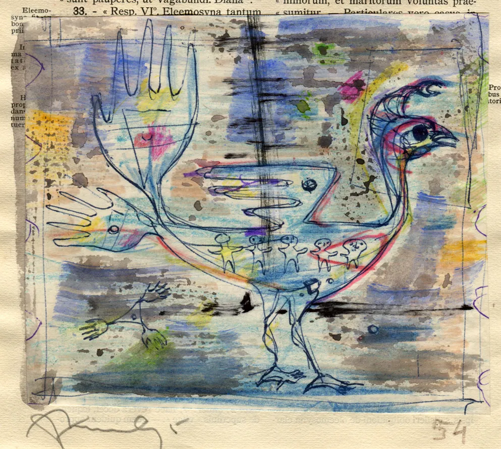 Animal - Bird - Dated - Fatima - Signed