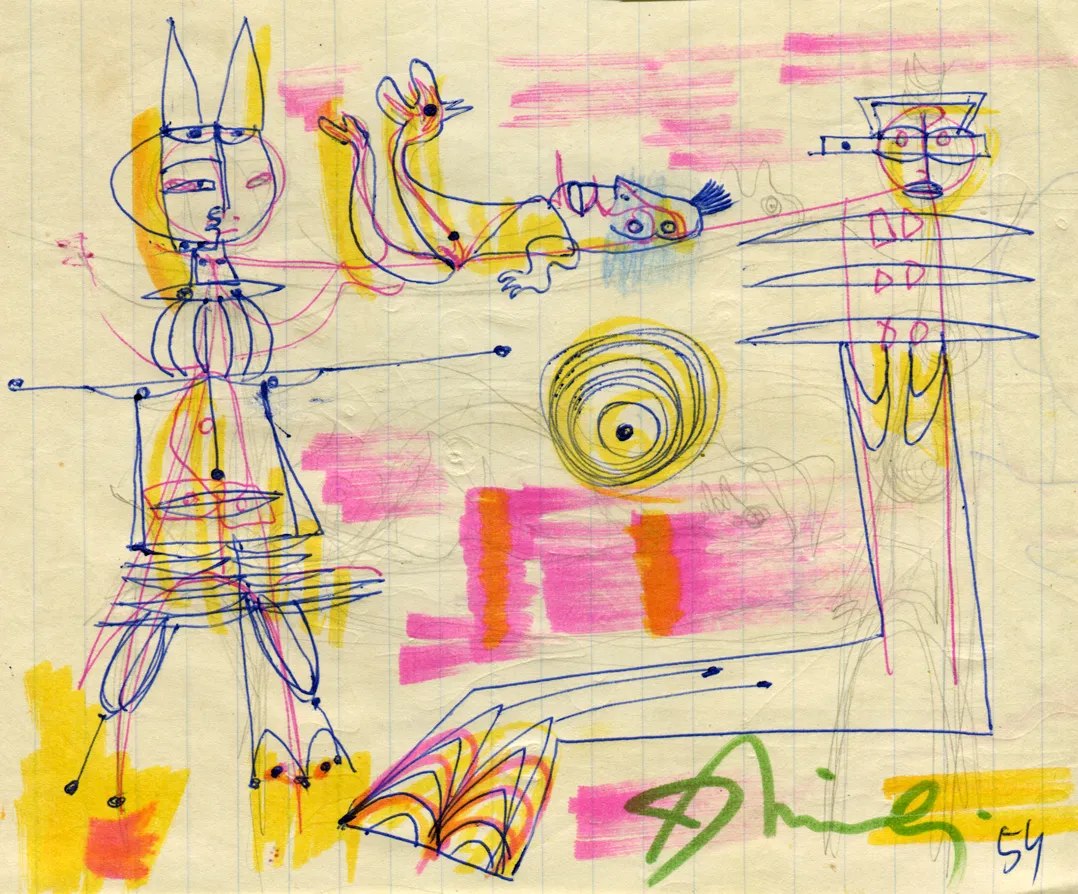 Circus - Dated - Signed
