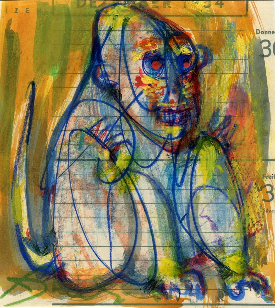 Animal - Dated - Signed
