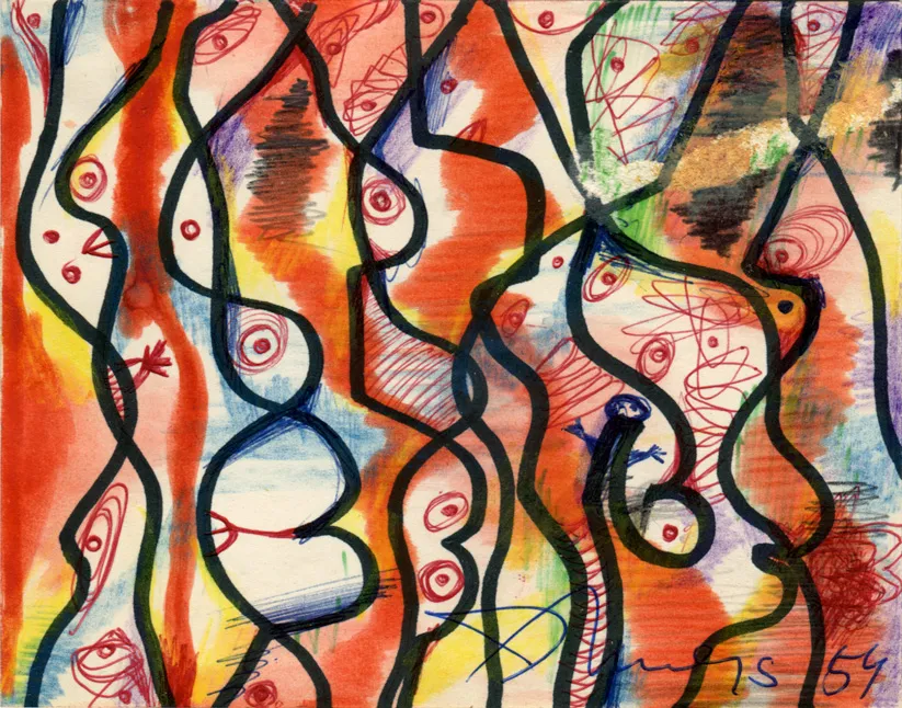 Dated - Nude - Signed - Woman