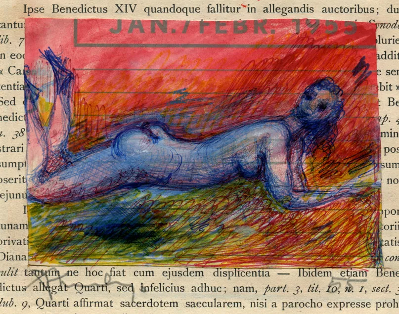 Dated - Nude - Signed - Woman