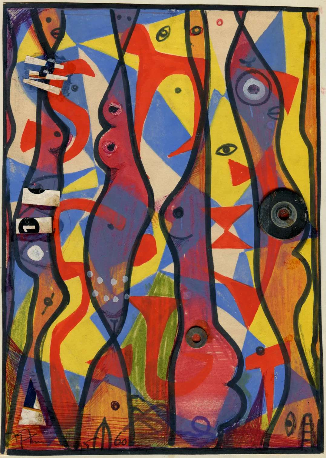 Dated - Nude - Signed - Woman