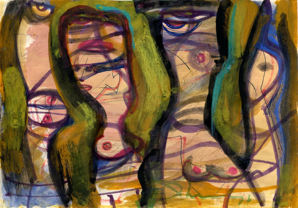 Nude - Signed - Woman