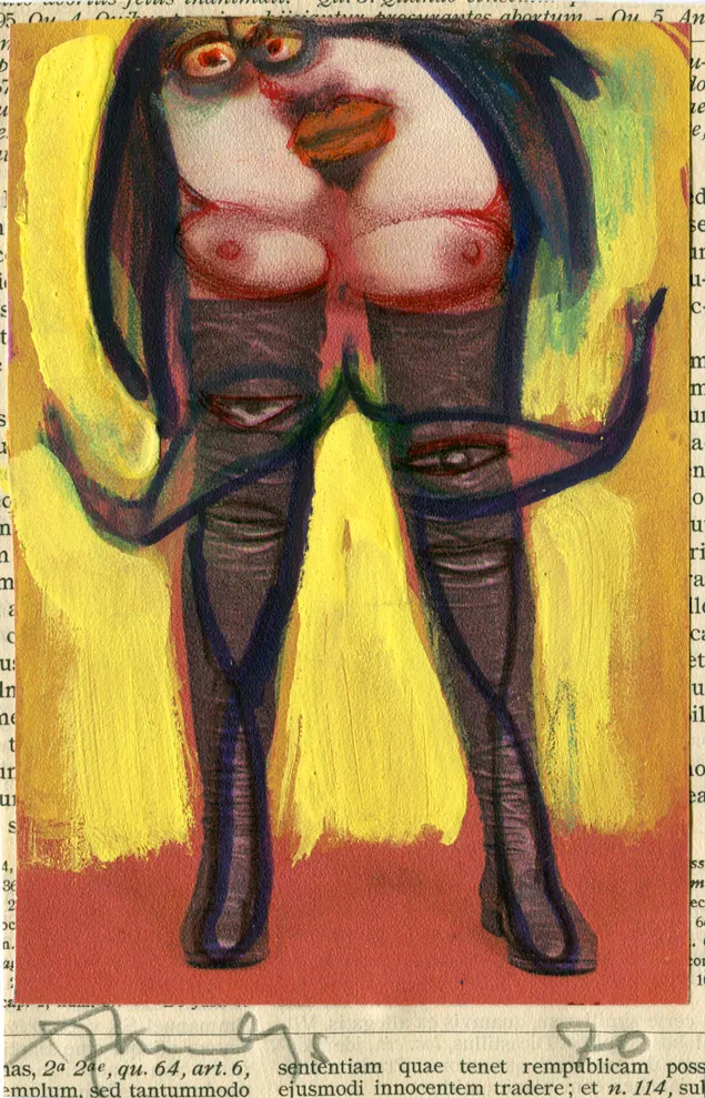 Candy - Collage - Dated - Signed