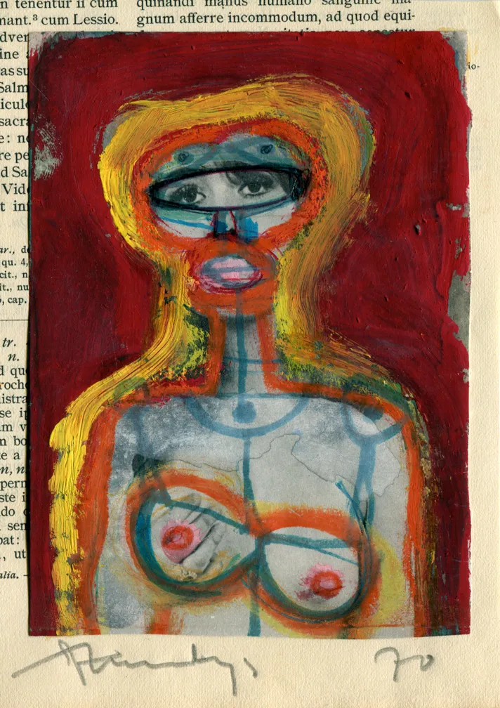 Candy - Collage - Dated - Signed