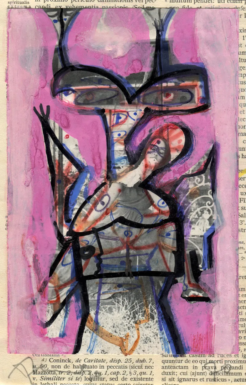 Candy - Collage - Dated - Signed