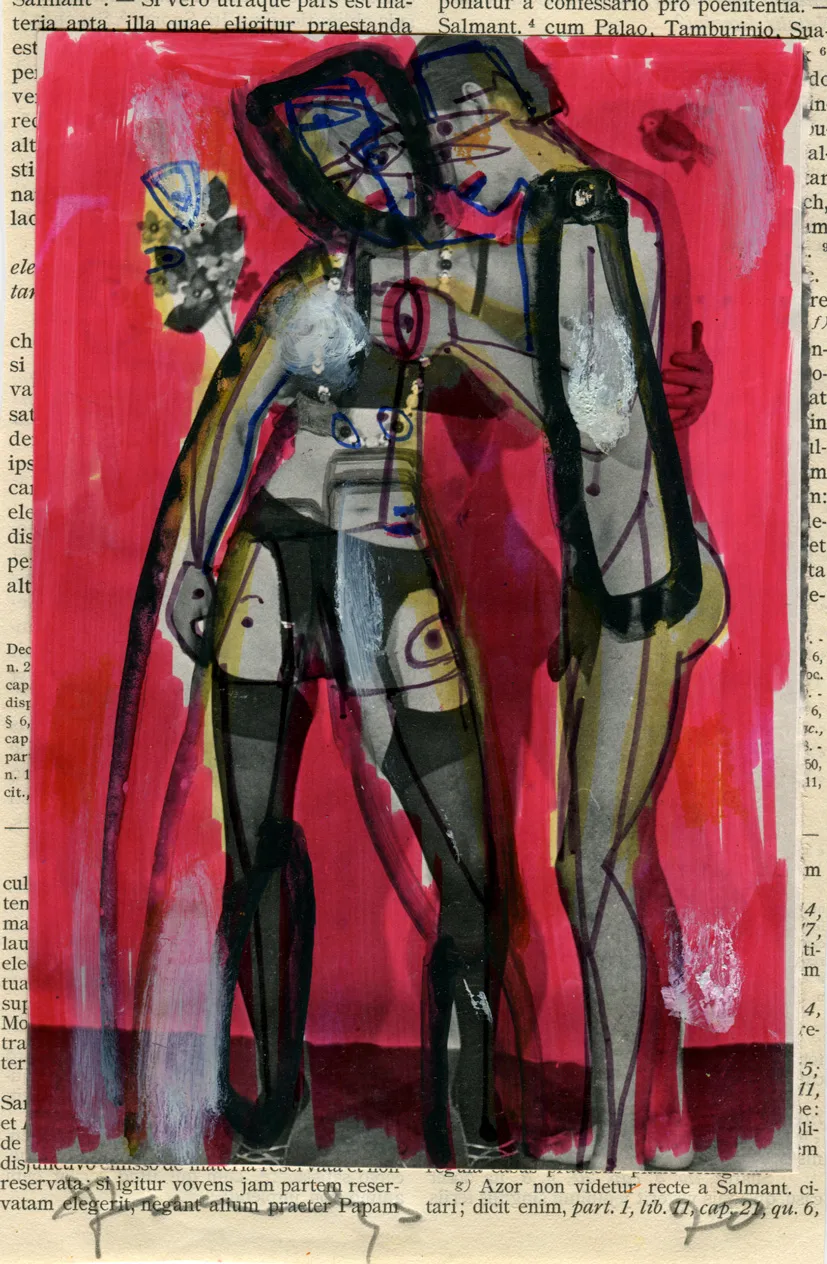 Candy - Collage - Couple - Dated - Signed