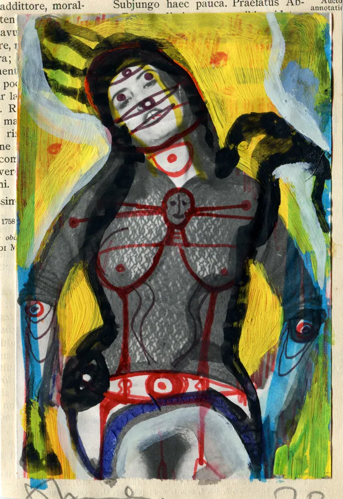 Candy - Collage - Dated - Signed