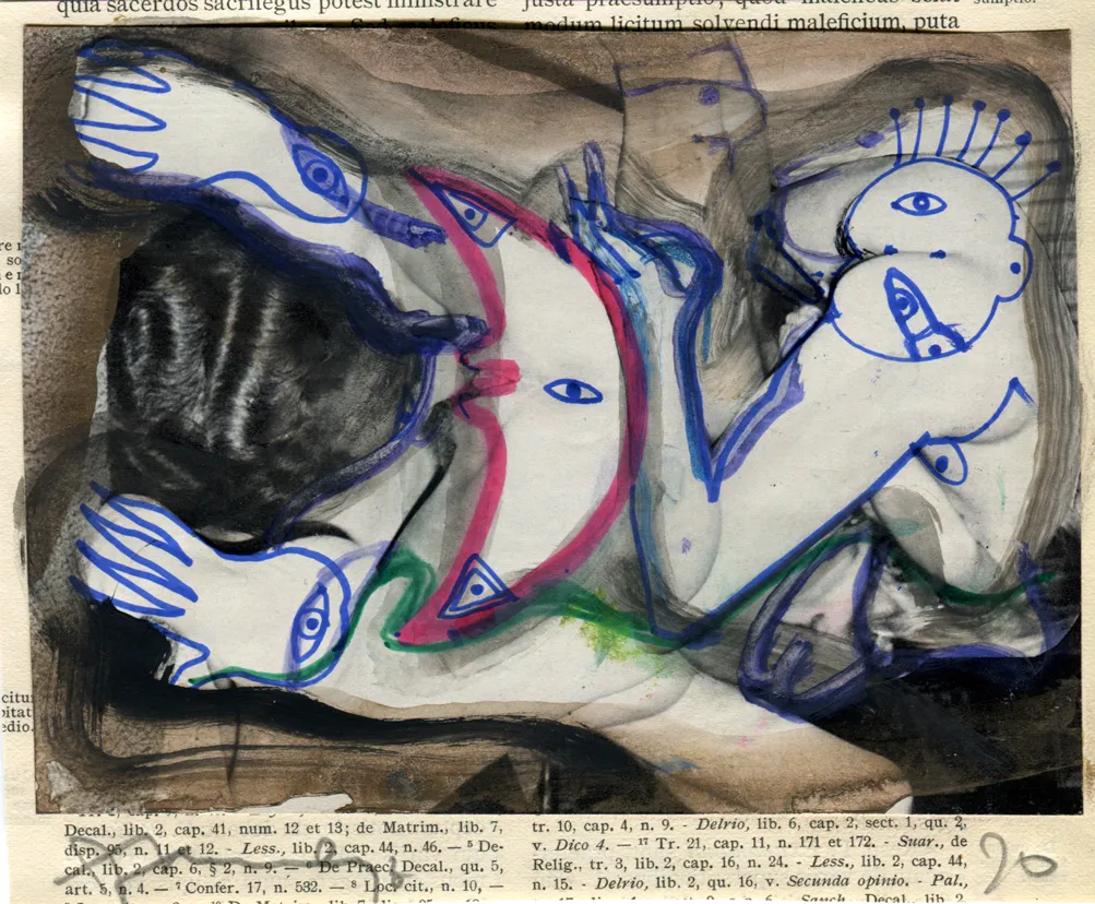 Candy - Collage - Dated - Signed
