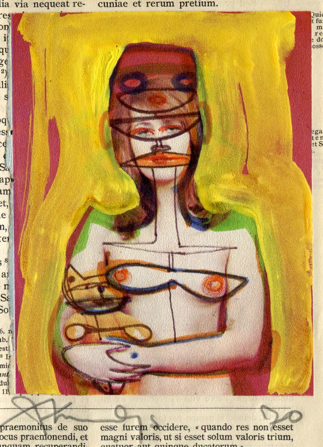 Candy - Collage - Dated - Signed