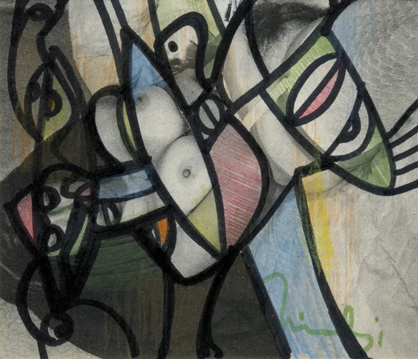 Candy - Collage - Signed