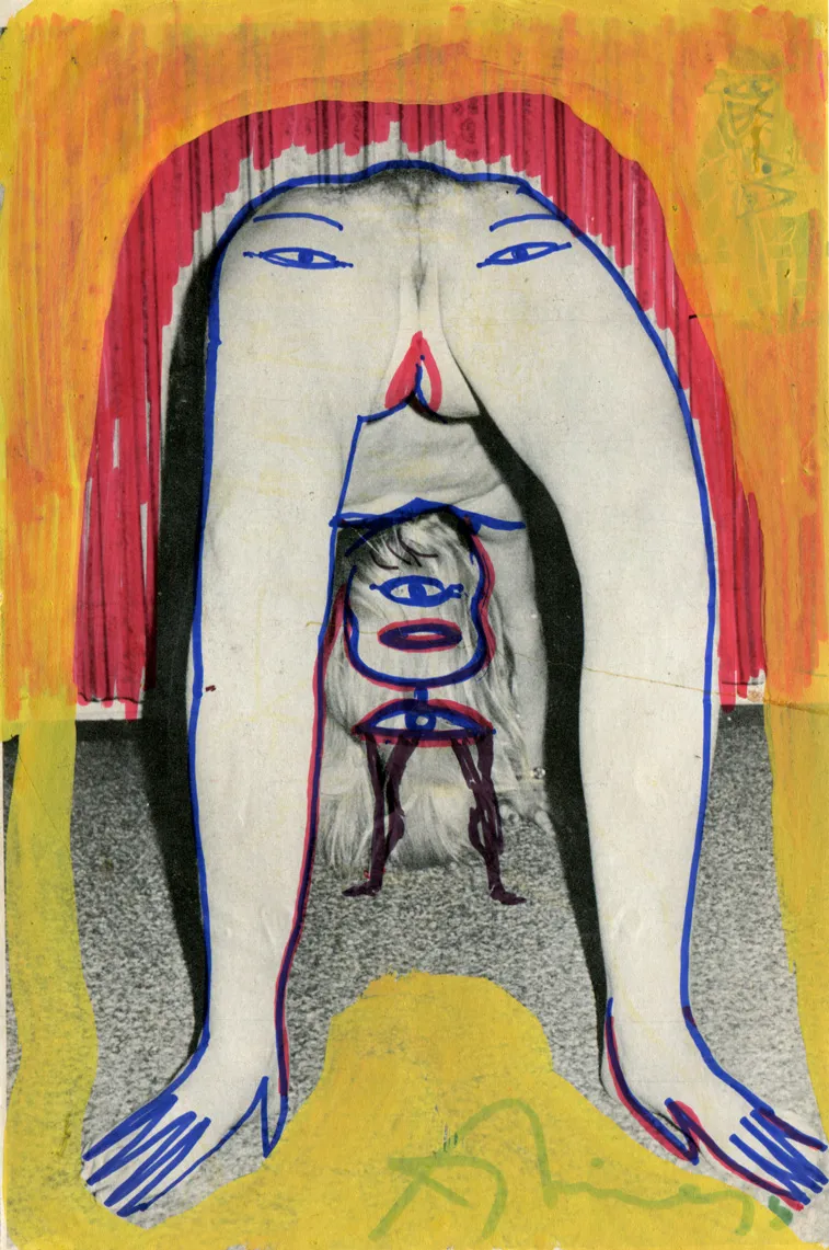 Candy - Collage - Signed