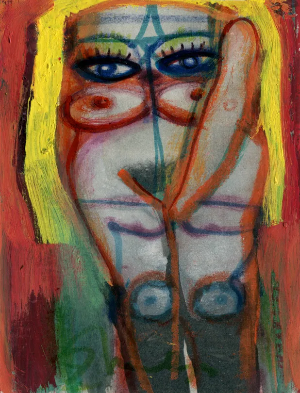 Candy - Collage - Signed