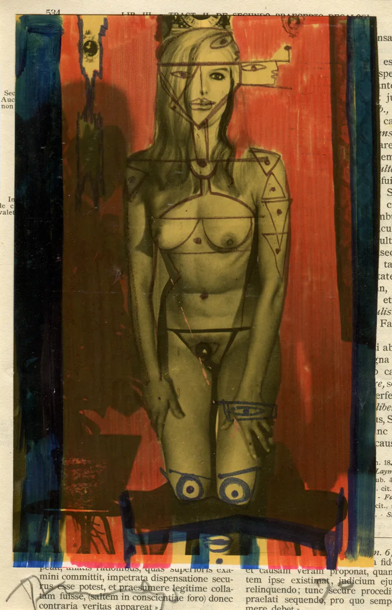 Candy - Dated - Nude - Signed - Woman