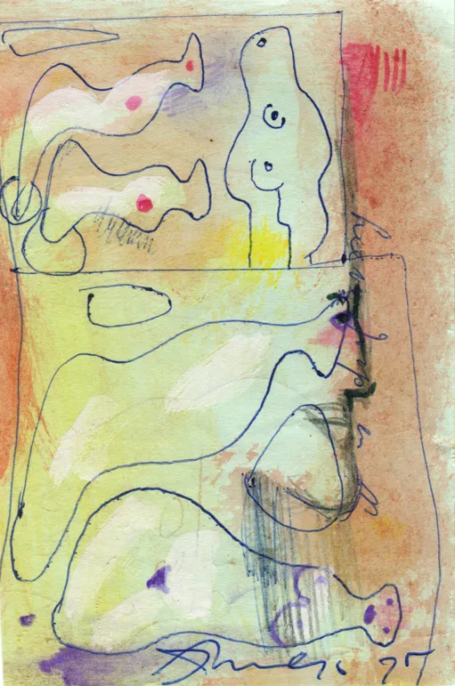 Dated - Figure - Nude - Signed